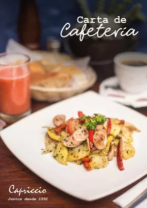 Catálogo Capriccio | Carta de Cafetería  | 2024-09-27T00:00:00.000Z - 2025-03-31T00:00:00.000Z