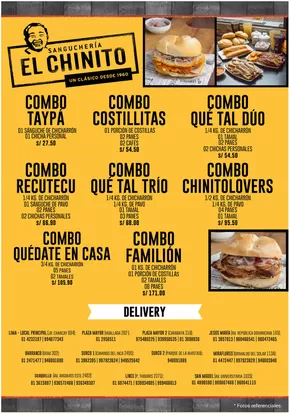 Catálogo El Chinito | Carta El Chinito  | 2024-10-30T00:00:00.000Z - 2025-03-31T00:00:00.000Z
