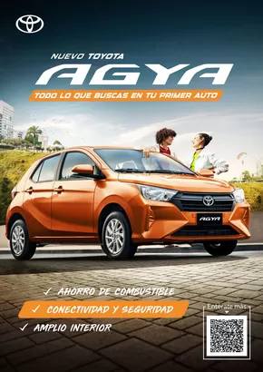 Catálogo Toyota | Toyota Agya | 2024-11-20T00:00:00.000Z - 2025-11-20T00:00:00.000Z