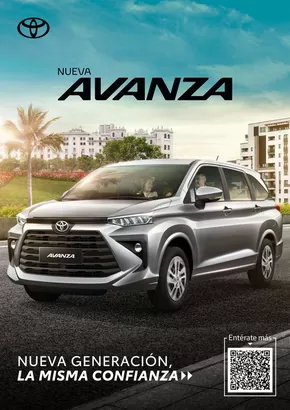 Catálogo Toyota | Toyota Avanza | 2024-11-20T00:00:00.000Z - 2025-11-20T00:00:00.000Z