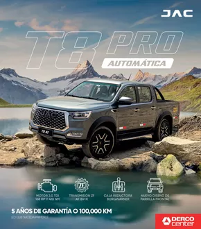 Catálogo Jac Motors en Huacho | T8 Pro Automática  | 2024-12-24T00:00:00.000Z - 2025-12-31T00:00:00.000Z
