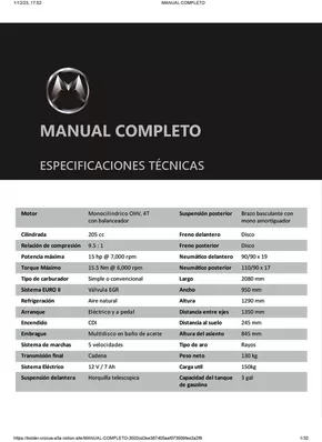 Catálogo Mavila en Huacho | Manual DS 200  | 2025-01-06T00:00:00.000Z - 2025-06-30T00:00:00.000Z