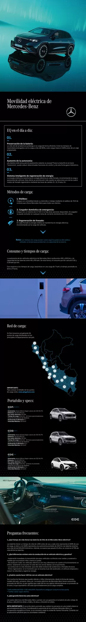 Movilidad eléctrica de Mercedes-Benz 