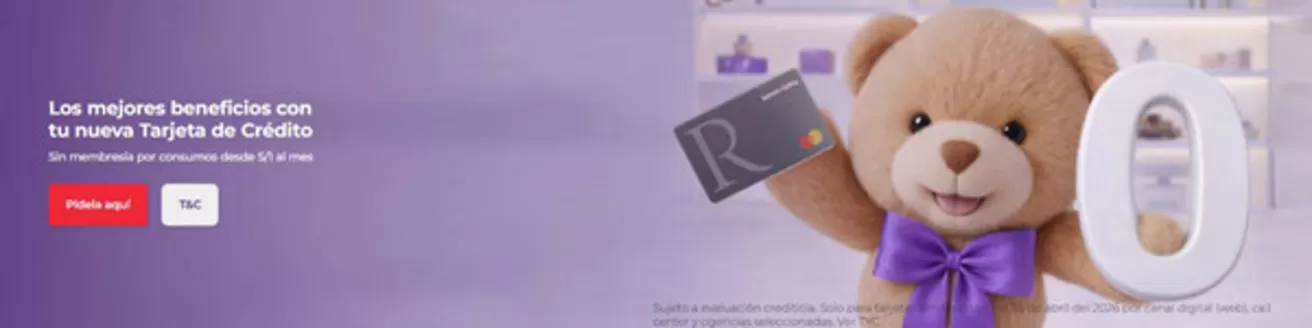 Catálogo Banco Ripley en Virú | Los mejores beneficios con tu nueva Tarjeta de Credito | 2026-04-02T00:00:00.000Z - 2026-04-30T00:00:00.000Z