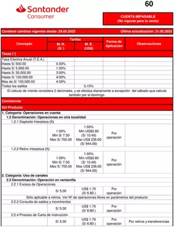 Catálogo Santander en Virú | CUENTA IMPARABLE  | 2026-04-02T00:00:00.000Z - 2026-05-31T00:00:00.000Z