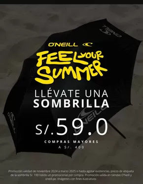 Catálogo O'Neill | Feel your Summer  | 2025-01-31T00:00:00.000Z - 2025-03-31T00:00:00.000Z