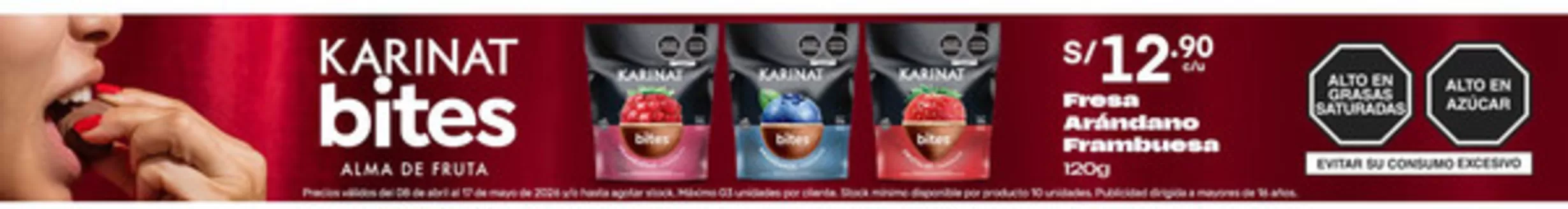 Catálogo Vivanda en Chepén | Karinat bites | 2026-04-14T00:00:00.000Z - 2026-05-17T00:00:00.000Z