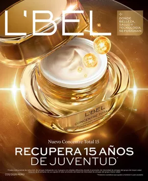 Catálogo L'Bel | RECUPERA 12 ANOS DE JUVENTUD | 2025-03-15T00:00:00.000Z - 2025-03-30T00:00:00.000Z