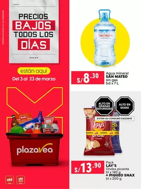 Catálogo Plaza Vea en Piura | PRECIOS BAJOS TODOS LOS DIAS | 2025-03-04T00:00:00.000Z - 2025-03-23T00:00:00.000Z