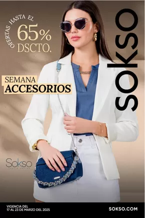Catálogo Sokso en Lurín | SEMANAL ACCESORIOS | 2025-03-13T00:00:00.000Z - 2025-03-23T00:00:00.000Z