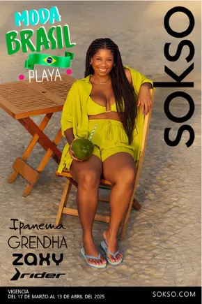Catálogo Sokso en Lurín | MODA BRASIL PLAYA 03 | 2025-03-13T00:00:00.000Z - 2025-04-13T00:00:00.000Z