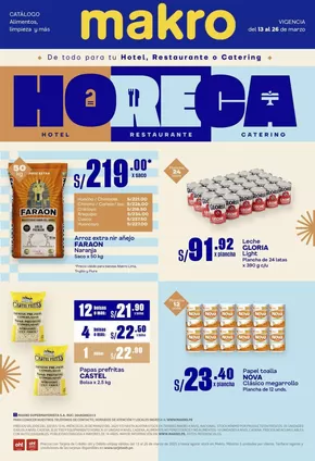 Catálogo Makro en Lurín | Especial Horeca #06 | 2025-03-17T00:00:00.000Z - 2025-03-26T00:00:00.000Z