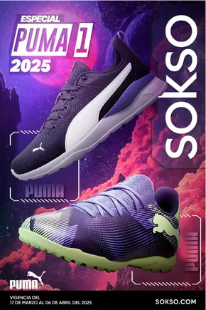 Catálogo Sokso en Lima | ESPECIAL PUMA 01 | 2025-03-17T00:00:00.000Z - 2025-04-06T00:00:00.000Z