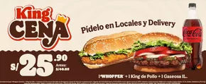 Catálogo Burger King | KING CENJA | 2025-03-17T00:00:00.000Z - 2025-03-19T00:00:00.000Z