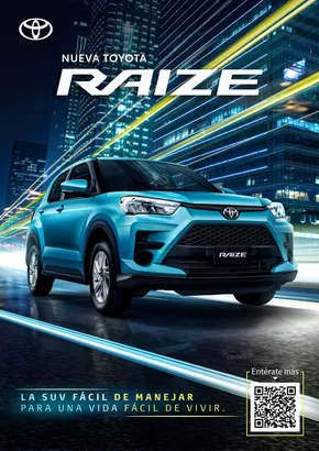 Catálogo Toyota en Tarapoto | Toyota Raize | 2025-04-07T00:00:00.000Z - 2026-04-07T00:00:00.000Z