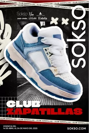 Catálogo Sokso | CLUB ZAPATILLAS 4 | 2025-04-14T00:00:00.000Z - 2025-05-04T00:00:00.000Z