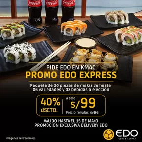 Catálogo Edo Sushi Bar | Promo edo express | 2025-04-16T00:00:00.000Z - 2025-05-15T00:00:00.000Z