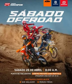 Catálogo KTM en Callao | Sabado offroad | 2025-04-17T00:00:00.000Z - 2025-04-26T00:00:00.000Z
