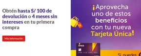 Catálogo CrediScotia en Chiclayo | Obten hasta S/100 de devolucion o 4 meses sin intereses en tu primera compra | 2025-04-18T00:00:00.000Z - 2025-04-26T00:00:00.000Z