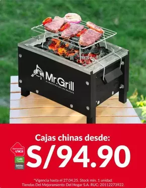 Catálogo Sodimac en Lima | Cajas chinas desde S/94.90 | 2025-04-22T00:00:00.000Z - 2025-04-27T00:00:00.000Z