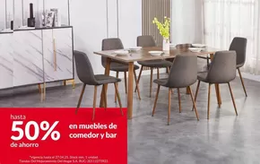 Catálogo Sodimac en Lima | hasta 50% en muebles de comedor y bar | 2025-04-22T00:00:00.000Z - 2025-04-27T00:00:00.000Z