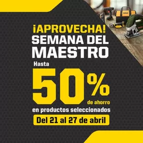 Catálogo Sodimac Constructor en Lima | Semana del maestro hasta 50% de ahorro | 2025-04-23T00:00:00.000Z - 2025-04-27T00:00:00.000Z