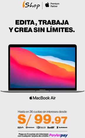 Catálogo iShop | Edita, trabaja y vrea sin limites | 2025-04-24T00:00:00.000Z - 2025-04-27T00:00:00.000Z
