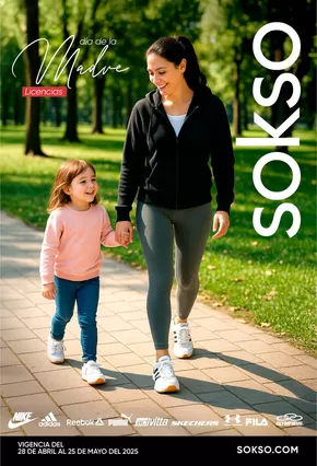 Catálogo Sokso | ESP. DIA DE LA MADRE LICENCIAS - 2025 | 2025-04-28T00:00:00.000Z - 2025-05-25T00:00:00.000Z