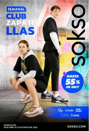 Catálogo Sokso | SEMANAL CLUB ZAPATILLAS 4 | 2025-04-28T00:00:00.000Z - 2025-05-04T00:00:00.000Z