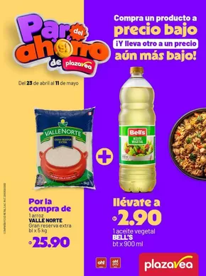 Catálogo Plaza Vea | INSERTO PAR AHORRO | 2025-04-24T00:00:00.000Z - 2025-05-11T00:00:00.000Z