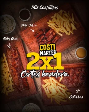 Catálogo Mis Costillitas | Costi martes 2X1 | 2025-04-25T00:00:00.000Z - 2025-04-27T00:00:00.000Z