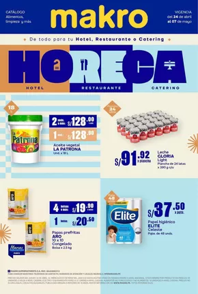 Catálogo Makro | Especial Horeca #09 | 2025-04-24T00:00:00.000Z - 2025-05-07T00:00:00.000Z