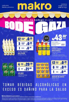 Catálogo Makro | Especial Bodega #09 | 2025-04-24T00:00:00.000Z - 2025-05-07T00:00:00.000Z