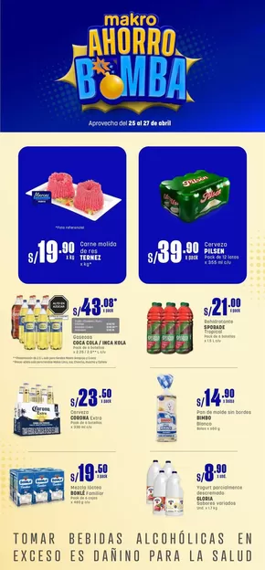 Catálogo Makro en Arequipa | Volante Bomba FDS #17 | 2025-04-25T00:00:00.000Z - 2025-04-27T00:00:00.000Z
