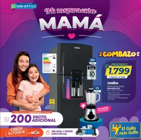 Catálogo El Gallo Más Gallo | Mi inpiracion mama | 2025-04-28T00:00:00.000Z - 2025-05-14T00:00:00.000Z