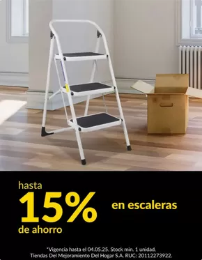 Catálogo Sodimac | hasta 15% en escaleras  | 2025-04-29T00:00:00.000Z - 2025-05-04T00:00:00.000Z