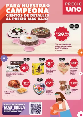 Catálogo Hiperbodega Precio Uno en Santa Clara | Para nuestra campeona cientos de detalles al precio mas bajo | 2025-05-02T00:00:00.000Z - 2025-05-11T00:00:00.000Z