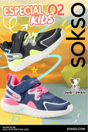 Catálogo Sokso en Tarma | ESPECIAL KIDS 02 | 2025-05-05T00:00:00.000Z - 2025-05-18T00:00:00.000Z