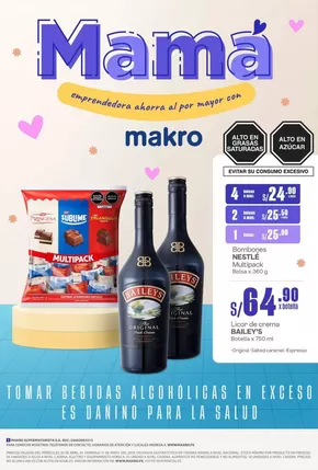 Catálogo Makro en Santa Clara | Díptico Día de la madre #9 | 2025-04-30T00:00:00.000Z - 2025-05-11T00:00:00.000Z