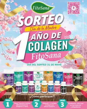 Catálogo Fitosana en Lima | Sorteo dia de le madje | 2025-05-02T00:00:00.000Z - 2025-05-31T00:00:00.000Z