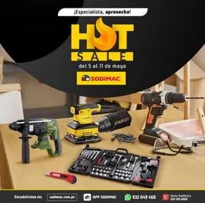Catálogo Sodimac Constructor | Llegó el HOT SALE de Sodimac! Especialista, llévate lo que necesitas para avanzar tus proyectos con hasta 50% DTO.  | 2025-05-06T00:00:00.000Z - 2025-05-11T00:00:00.000Z