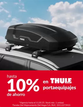 Catálogo Sodimac | hasta 10% en thue  | 2025-05-06T00:00:00.000Z - 2025-05-11T00:00:00.000Z