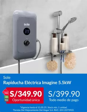 Catálogo Sodimac | Rapiducha eletrica imagine | 2025-05-06T00:00:00.000Z - 2025-05-11T00:00:00.000Z