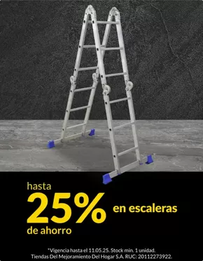 Catálogo Sodimac | hasta 25% en escaleras  | 2025-05-06T00:00:00.000Z - 2025-05-11T00:00:00.000Z