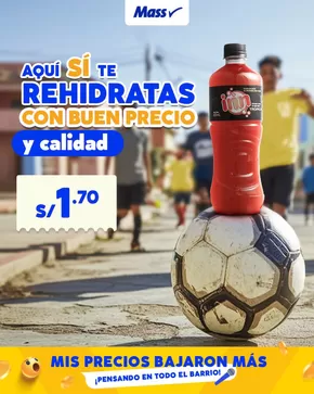 Catálogo Mass | Aqui si te rehidrates con buen precio y calidad  | 2025-05-09T00:00:00.000Z - 2025-05-11T00:00:00.000Z