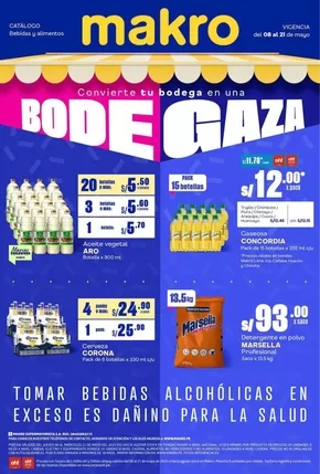 Catálogo Makro | Especial Bodega #10 | 2025-05-12T00:00:00.000Z - 2025-05-21T00:00:00.000Z