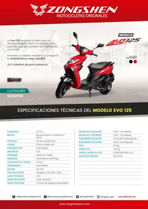 Catálogo Zongshen en Moquegua | Catálogo Zongshen | 2025-05-12T00:00:00.000Z - 2025-12-31T00:00:00.000Z