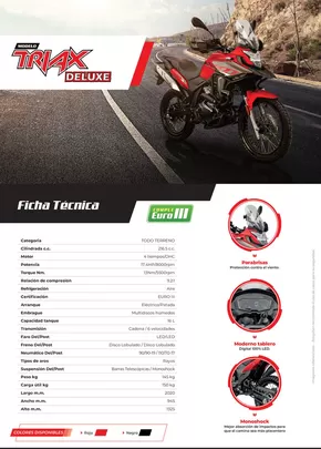 Catálogo Zongshen en Piura | fichaa4 triax deluxe 1 1 | 2025-05-12T00:00:00.000Z - 2025-12-31T00:00:00.000Z