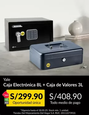 Catálogo Sodimac | Caja electronica  | 2025-05-13T00:00:00.000Z - 2025-05-18T00:00:00.000Z