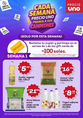Catálogo Hiperbodega Precio Uno | Catálogo Hiperbodega Precio Uno. | 2025-05-13T00:00:00.000Z - 2025-06-01T00:00:00.000Z